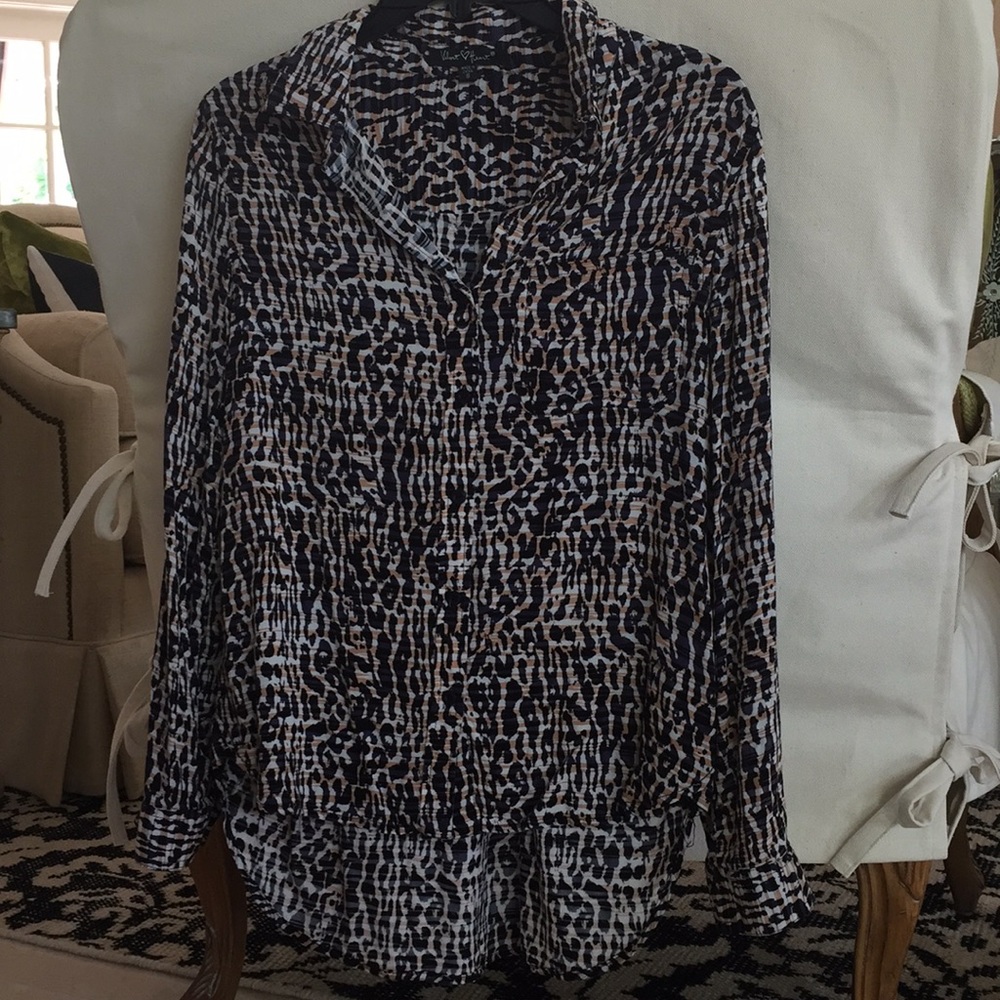 Leopard blouse